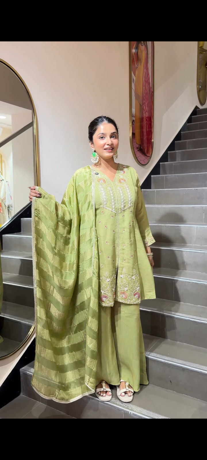 White Chikankari Kurta Pant Set for Women | Elegant Cotton Ethnic Wear