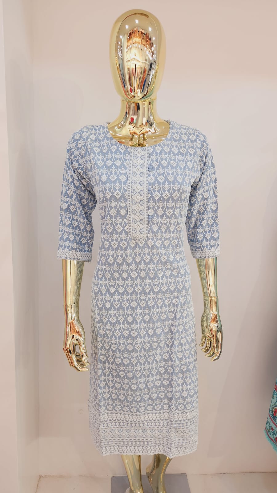 Slate Ease Everyday Kurti