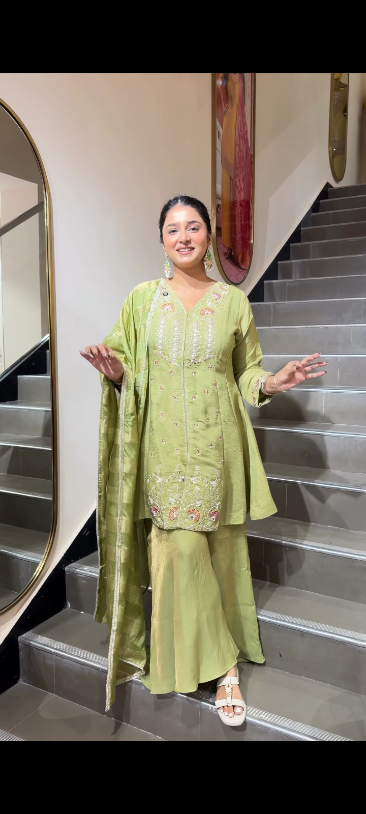 White Chikankari Kurta Pant Set for Women | Elegant Cotton Ethnic Wear