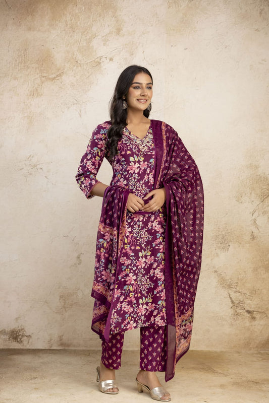 Wine Root Cotton Set