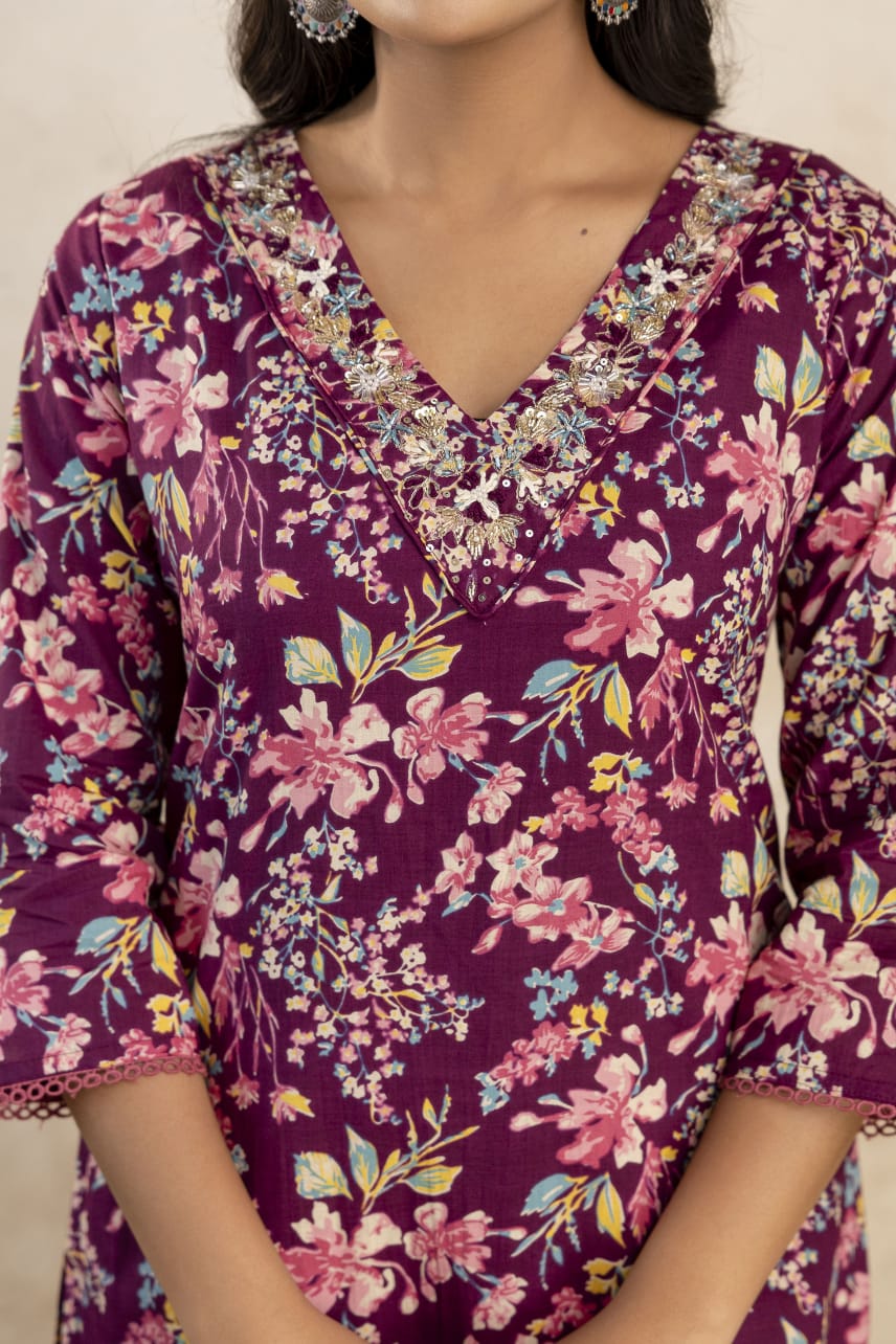 Wine Root Cotton Set