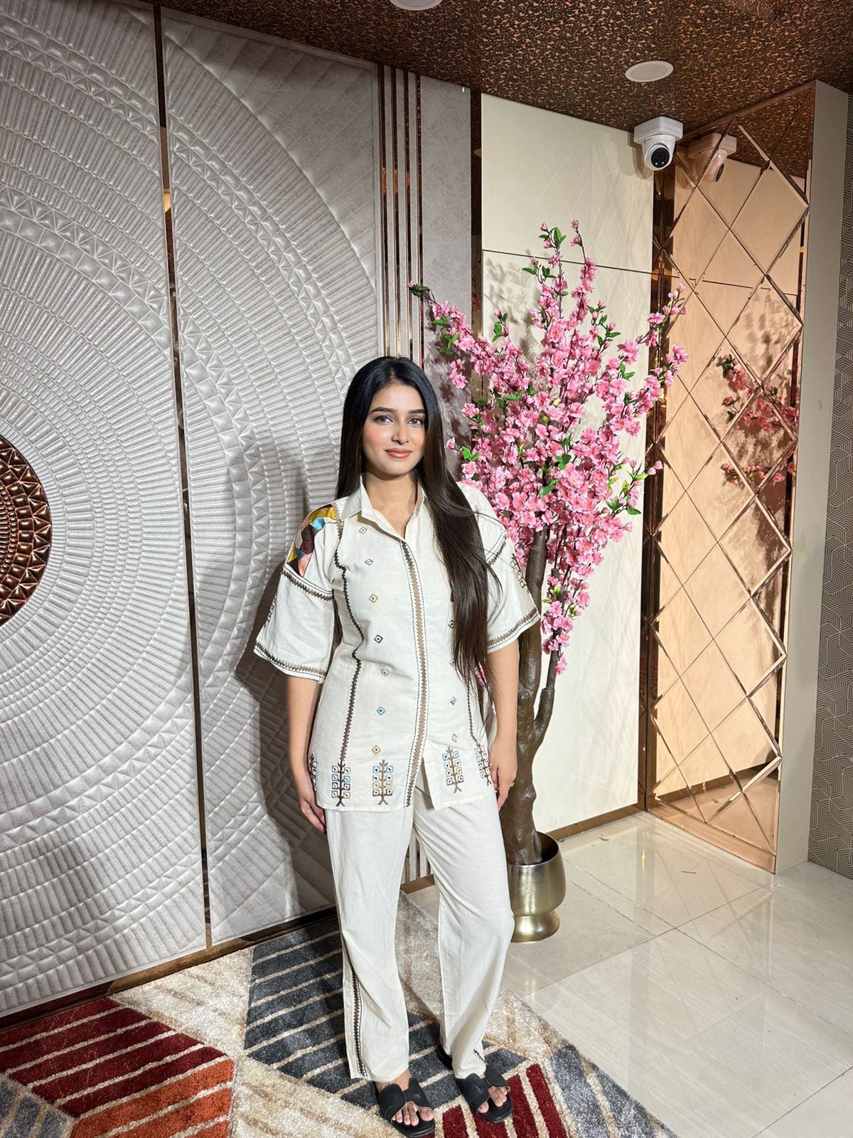 Ivory Flow Co-ord Set