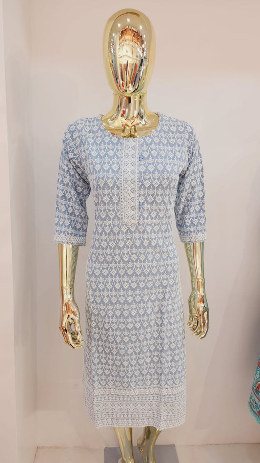 Slate Ease Everyday Kurti