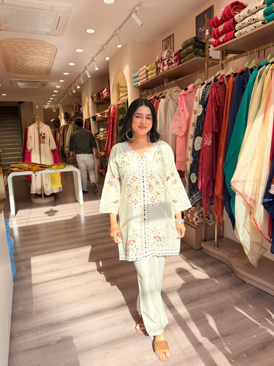 Mint Green Embroidered Lawn Suit – 2 Piece Casual Summer Outfit for Women